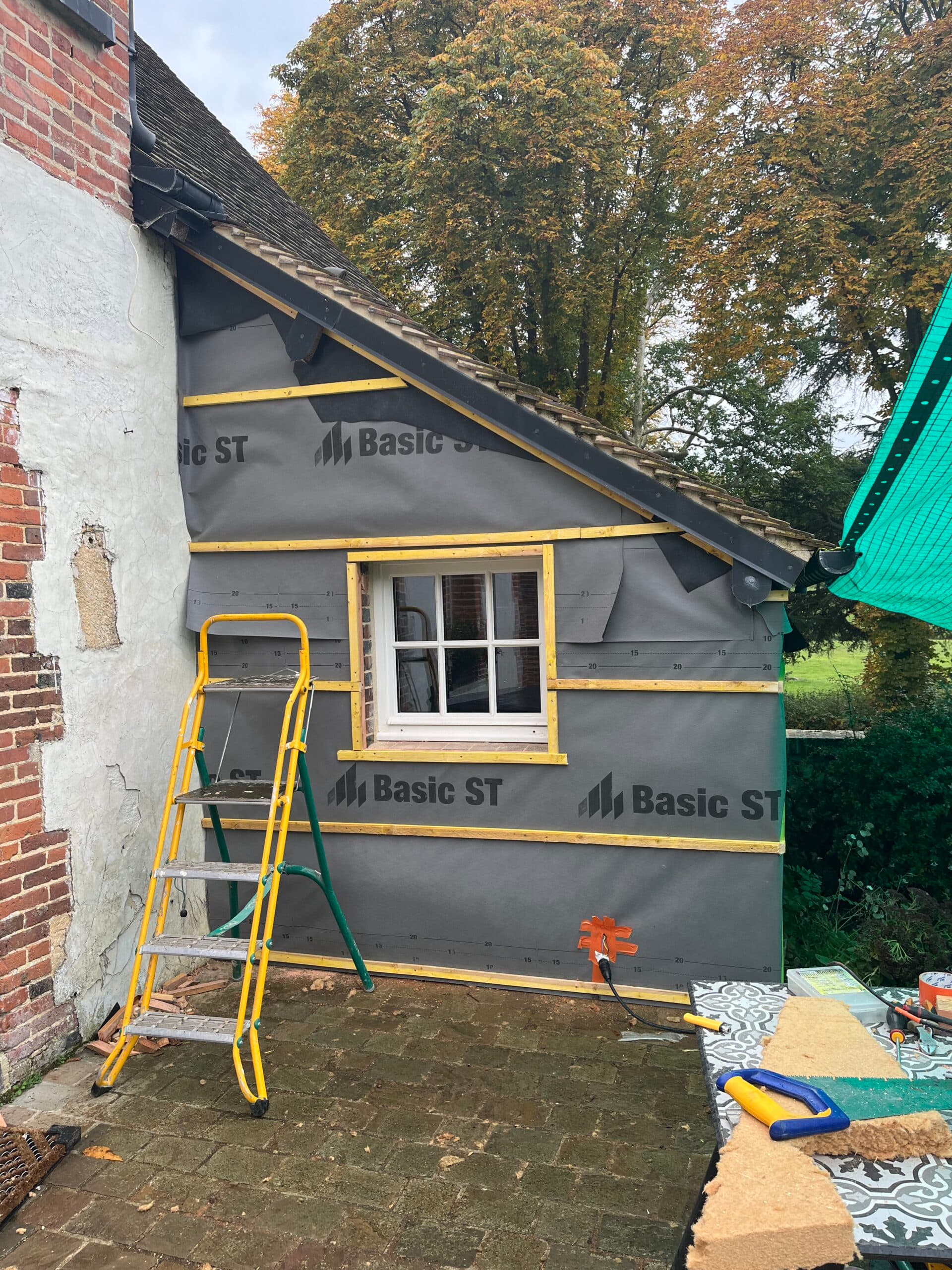 Isolation extérieure par Menuiserie Charron