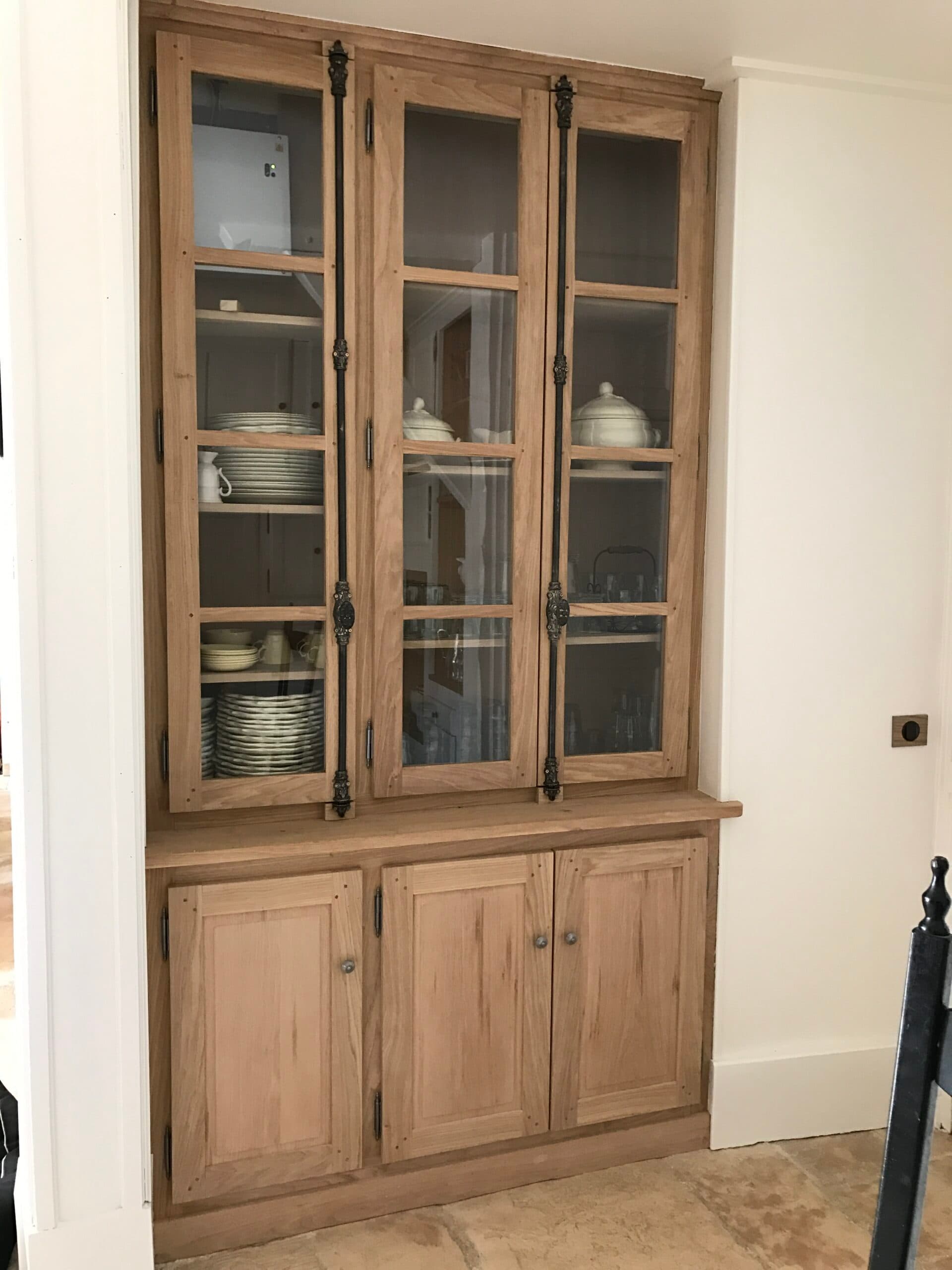 Niche cuisine chêne – Menuiserie Charron