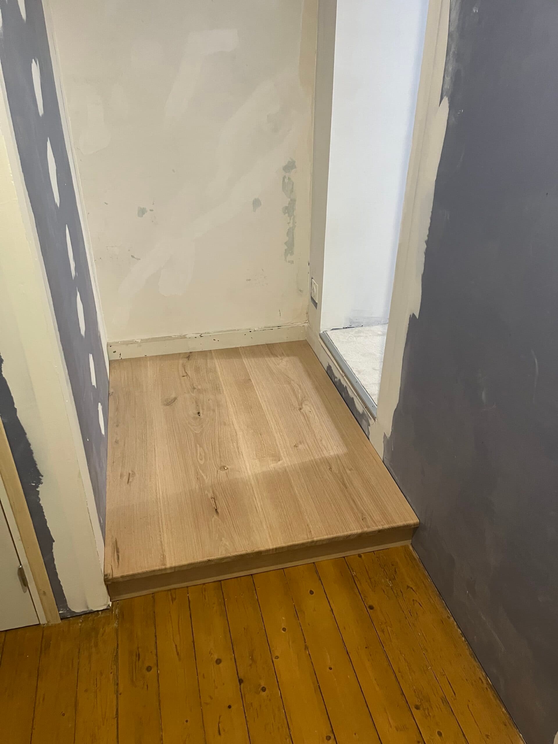 Pallier chêne – Menuiserie Charron