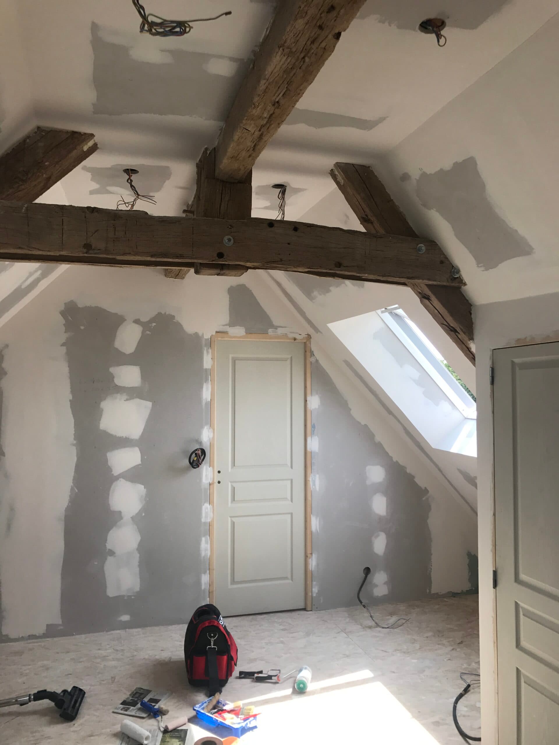 Doublage isolation par Menuiserie Charron